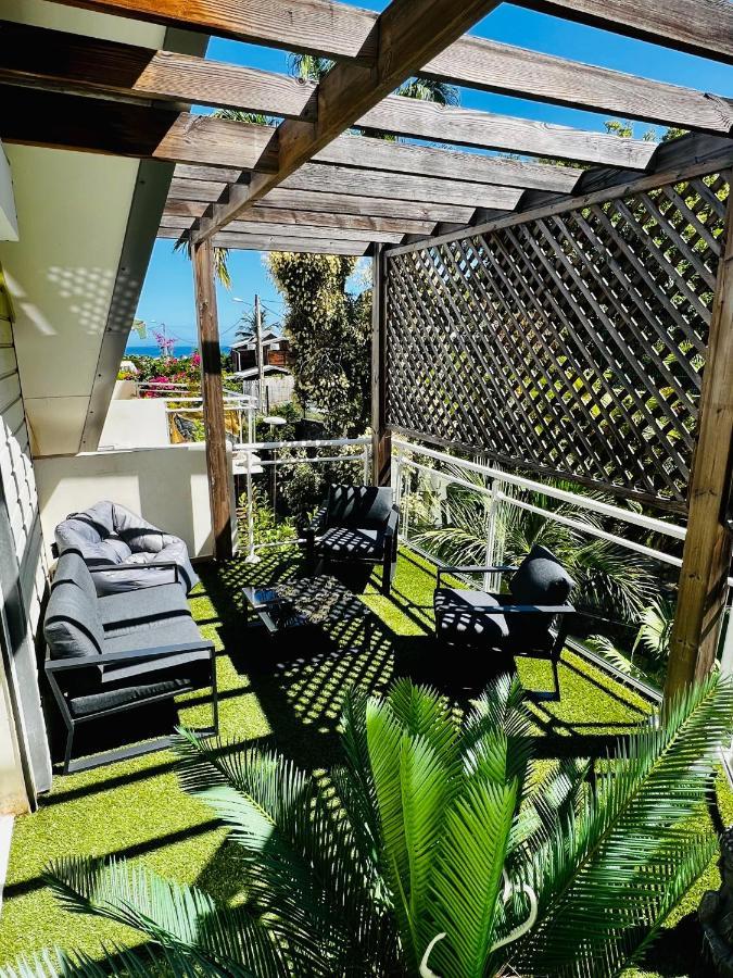 Appartamento Appart. avec grande terrasse vue océan Saint-Gilles-les Bains Esterno foto